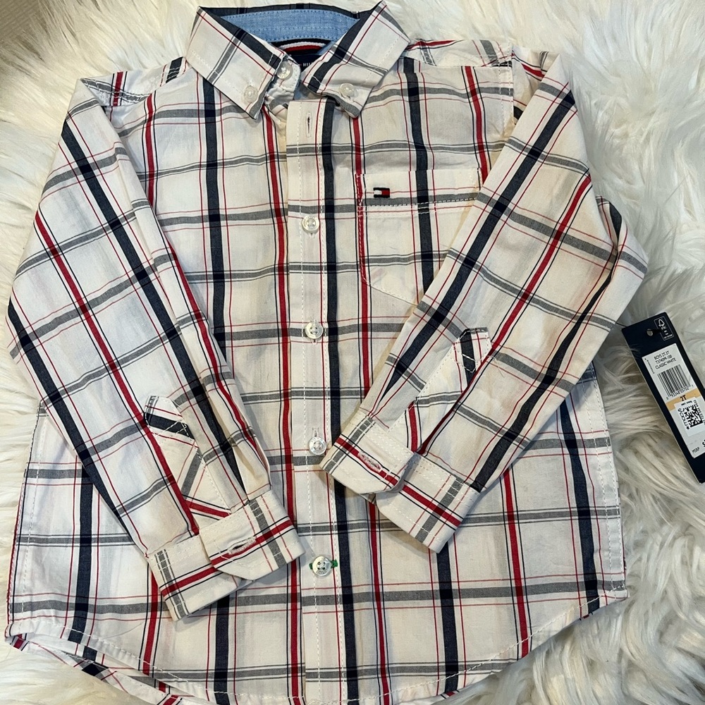 Tommy Hilfiger lightweight buttondown 2T NWT | 4/$20